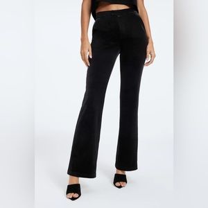 Good American Velvet Trousers Size 2 NWT